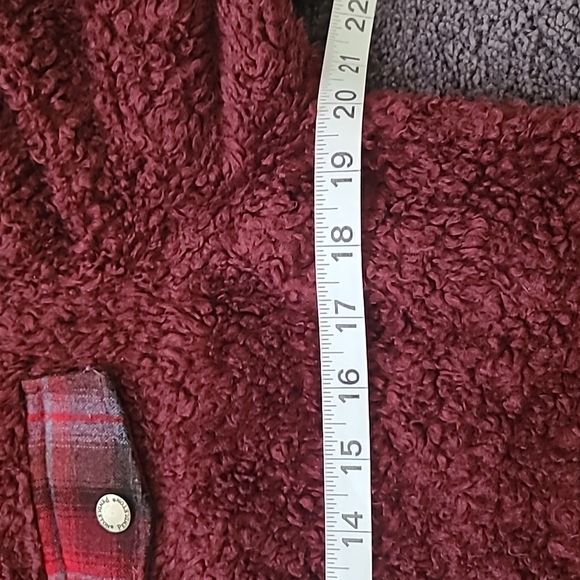 PENDLETON Fuzzy Hi-Pile Fleece Full-Zip Jacket - Size Womens S - Picture 8 of 11